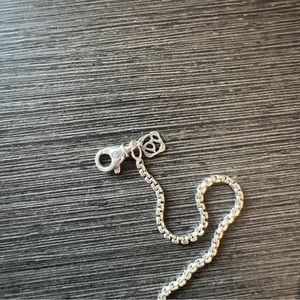 David Yurman sterling silver box chain 17” 2.7mm